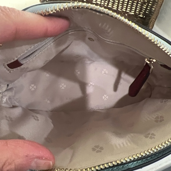 Kate Spade Light Blue and burgundy Crossbody Bag - Picture 9 of 15